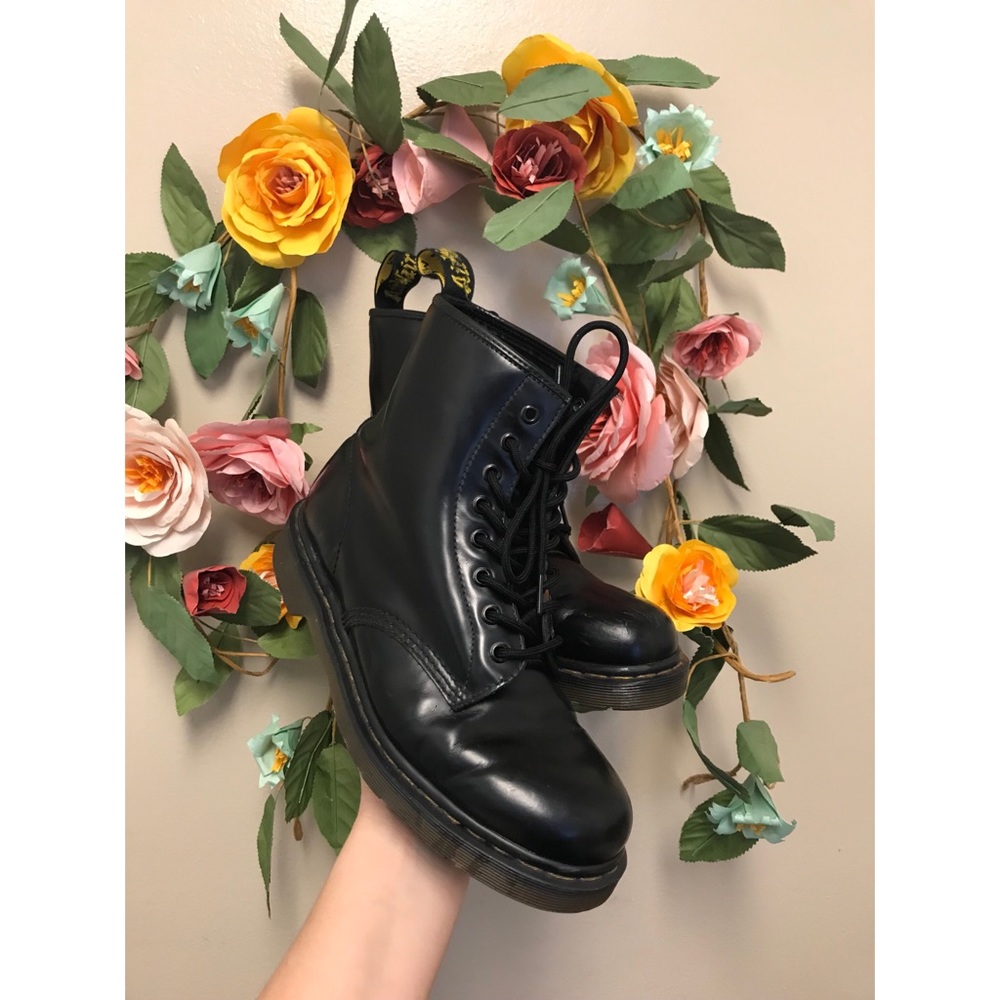Dr. Marten Black boots